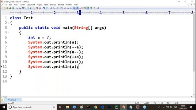 CORE JAVA Online Tutorials || Session - 25 || by Mr. Nagoor Babu On 23-08-2019 @ 6PM смотреть онлайн