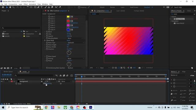 “After Effects Tutorial” Wave Background Animation (Анимация Волнистого Заднего Фона) смотреть онлайн
