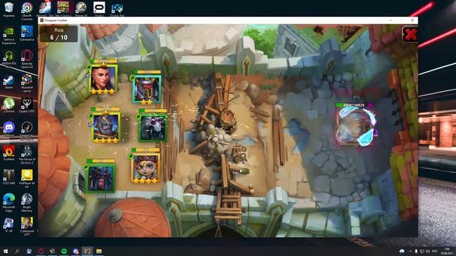 Крушители подземелий - королева боли VS железный рыцарь смотреть онлайн