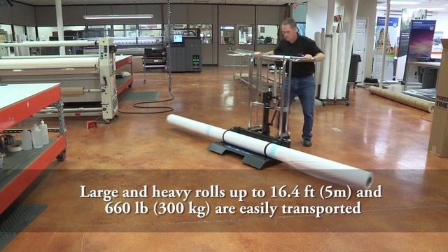 Подъемник-транспортер для рулонов On-A-Roll-Lifter смотреть онлайн