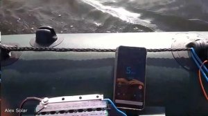 Лодка с мощным электромотором 24 вольта. Ставлю солнечные батареи. Измеряю скорость