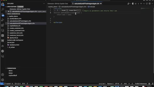 Utilizing Github Copilot in ColdFusion Development Part 2 SD 480p смотреть онлайн