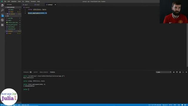 Julia Programming - A simple web server with Genie.jl смотреть онлайн