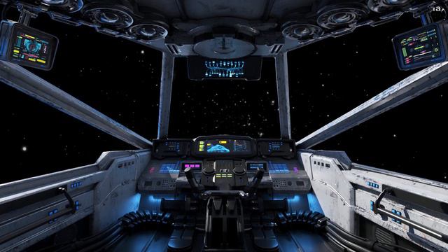 Spaceship Cockpit | White Noise Of The Universe | Deep Relaxation | Space Travel