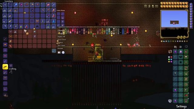 TERRARIA 1.4 AFK PUMPKIN MOON/FROST MOON FARM (MASTER MODE) смотреть онлайн