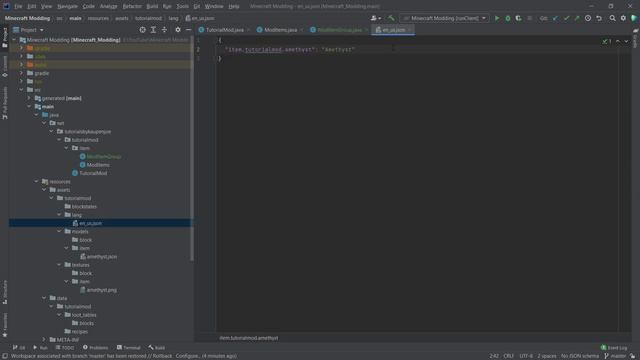 Add Your Own CREATIVE TAB To Minecraft 1.16.5 | Forge 1.16.5 Modding #4