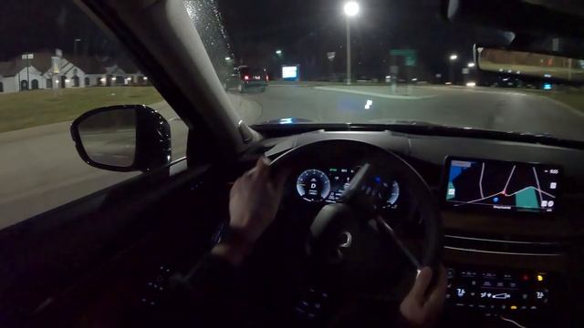 2023 Infiniti QX60 Sensory - POV Night Drive (Binaural Audio) смотреть онлайн