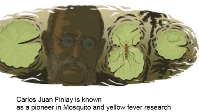 Carlos Juan Finlay's 180 Birthday Interactive Google Doodle #GoogleDoodleCollection смотреть онлайн