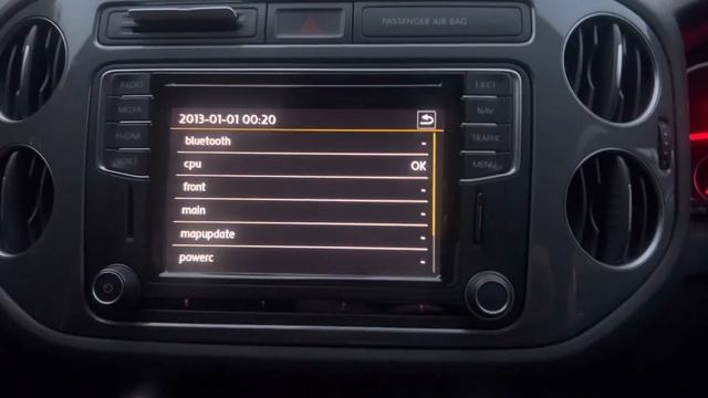 VW Tiguan 2016 Apple Car Play Update