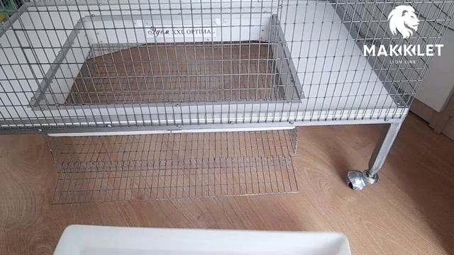 Клетка для шиншиллы 48х82х170см/Наполнение пластик/С встроенной веткой дерева. смотреть онлайн