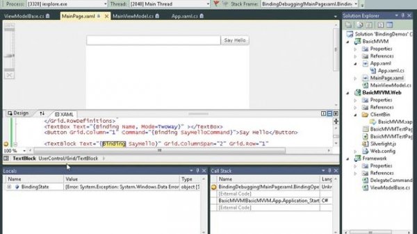 Microsoft Silverlight 5: Data, Binding and Text (Intro)