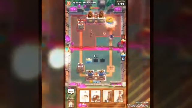Clash Royale бой 2 на 2 играю только магией смотреть онлайн