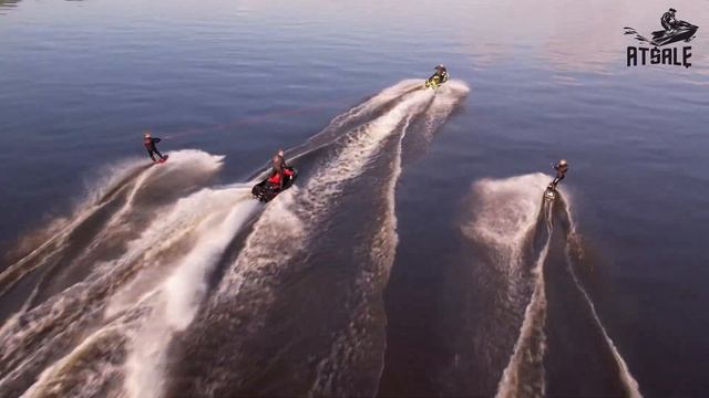 Sea Doo Spark Trixx  Wakeboarding #wakeboardingwithjetski #wakeboarding #jetskistunts #brp