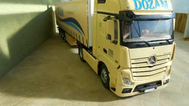 rc truck 1:14 - DOZAM, INTERNATIONAL TRANSPORT смотреть онлайн