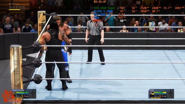WWE 2K20 on GTX 1650 SUPER | Best Settings | PC Gameplay | 1080p60FPS | Ryzen 5 2600 смотреть онлайн