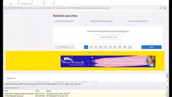 Web Scraping Tutorial using WebHarvy - Introduction