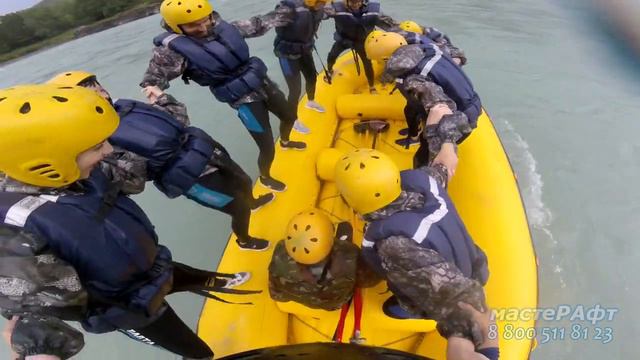 Сплавы по реке Катунь // Rafting on the Katun river смотреть онлайн