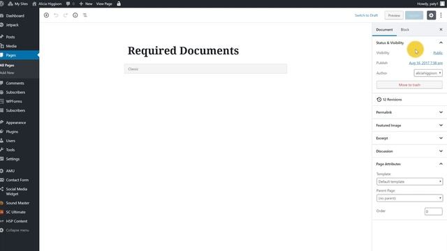 NURSING | Wordpress ePortfolio Tutorial | Privacy Options смотреть онлайн