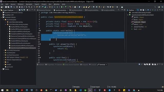 Project Lombok | Multi Threading in java 12 смотреть онлайн
