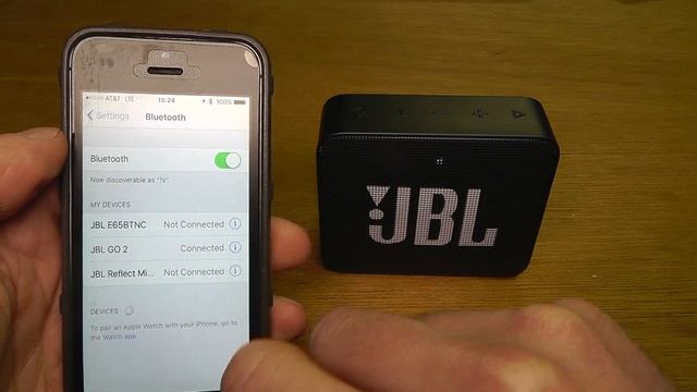 How to pair JBL GO2 Bluetooth Speaker to your phone смотреть онлайн