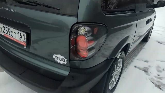 Додж караван 2004 год. Живой.