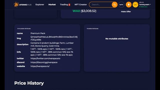 WARSPACE- ОБЗОР НОВОЙ НФТ ИГРЫ! КАК СТАРТОВАТЬ В ИГРЕ? смотреть онлайн