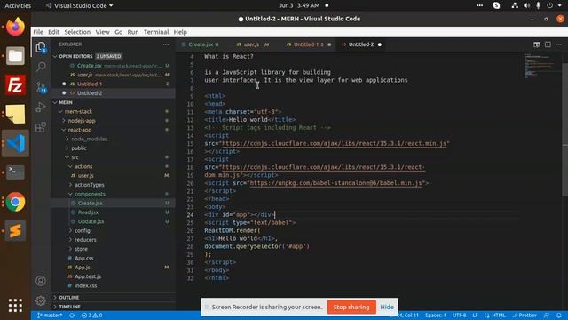 What is React? The Beginner's Guide | What is React, the JavaScript library? смотреть онлайн