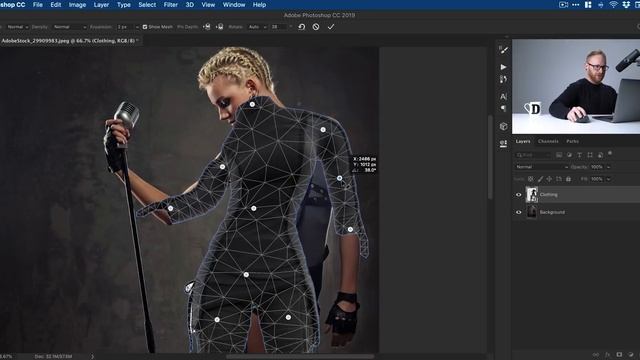 The POWER of Puppet Warping in Photoshop смотреть онлайн