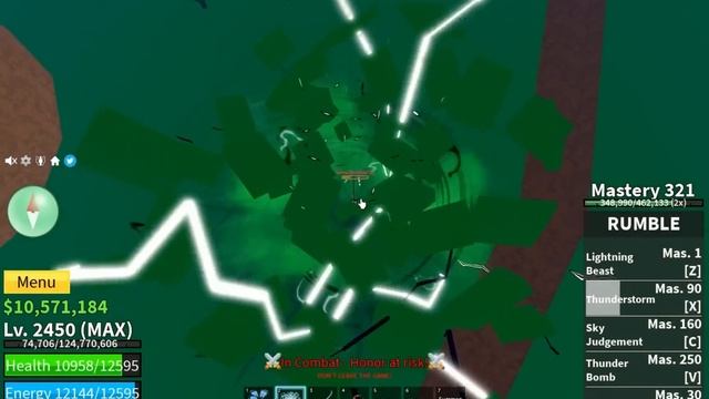 Buddy Sword + Superhuman + Rumble | Epic Honor Hunting Montage With V4 ? L Bloxfruits