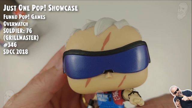 Funko Pop Games - Overwatch - Soldier: 76 (Grillmaster) - 346 - SDCC 2018 // Just One Pop Showcase смотреть онлайн