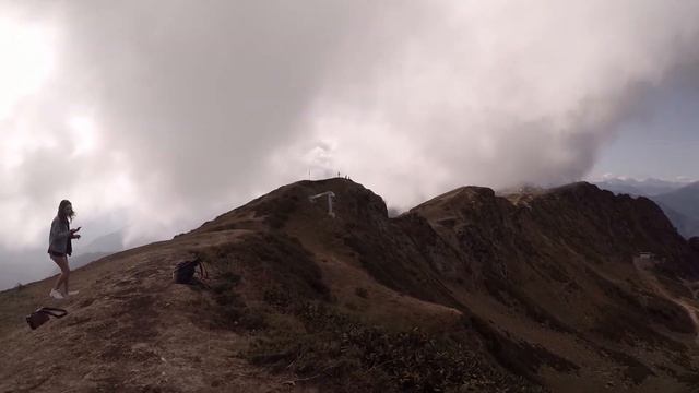 КРАСНАЯ ПОЛЯНА подъем на 2300 метров 2020 год смотреть онлайн