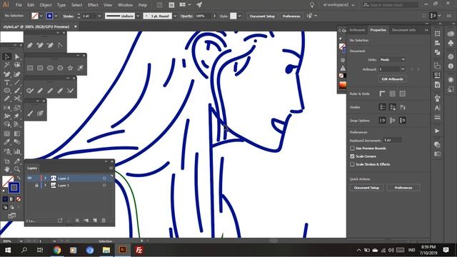 How To Create Flat Illustration Based on Photo in Adobe Illustrator #Speedart смотреть онлайн