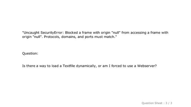 jQuery : Loading local files with Javascript without a web server смотреть онлайн
