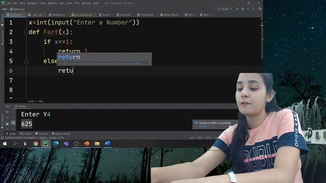 #14 Boards-2022 | Class 12th Computer Science | Python:- Factorial of Number Using “Recursion” смотреть онлайн