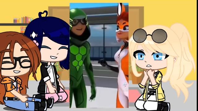 Chloé, Marinette, & Alya react to Cat Noir Angst смотреть онлайн