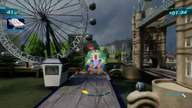 Тачки 2 (Xbox 360) - Нападение - Спутниковая Бомба - Гайд-тур - Финн-Юнион Джек смотреть онлайн