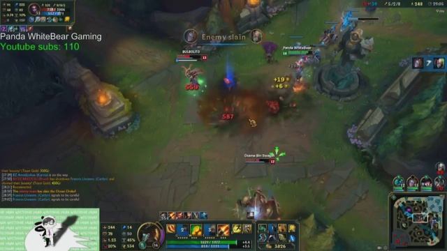 Gangplank's Barrel Mania And Riven's CC Cancelling