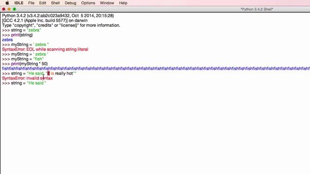 2.3 Strings - Introduction to Python Programming смотреть онлайн