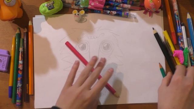 Лайфхак школа. Учимся рисовать милого львенка. смотреть онлайн