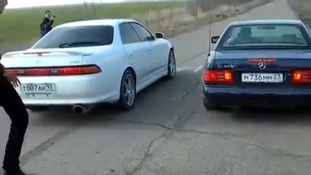 Toyota mark 2 vs mersedes sl 500 смотреть онлайн