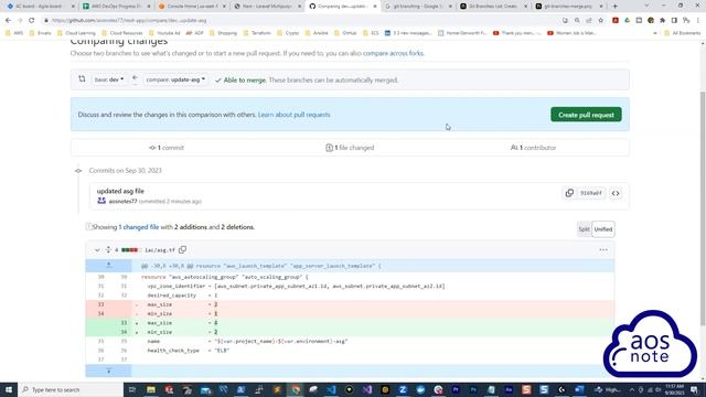 Git Basics: Creating a Pull Request and Executing a Merge смотреть онлайн