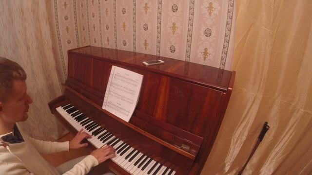 Гнесина - Этюд 41 для фортепиано смотреть онлайн