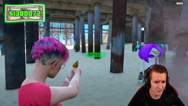 КАЖДЫЙ СОНИК В КОТОРОГО Я СТРЕЛЯЮ ПРЕВРАЩАЕТСЯ В ДЕНЬГИ в ГТА 5 ОНЛАЙН (GTA 5 ONLINE) смотреть онлайн