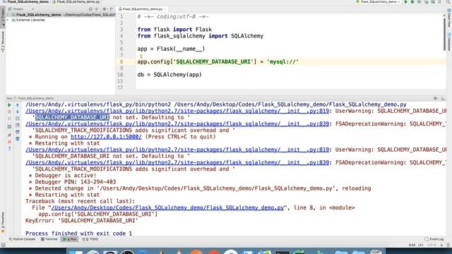 04 01 Flask SQLalchemy介紹及配置 смотреть онлайн