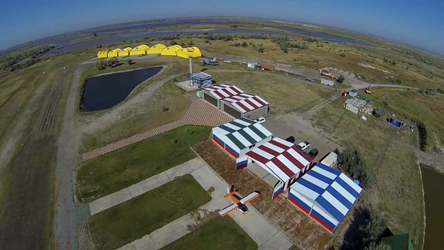 Аэродром Дугино с Квадрокоптера. смотреть онлайн