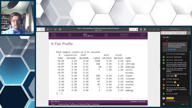 CS1XC3-S21 - 12/07/2021 - Benchmarking and Profiling смотреть онлайн