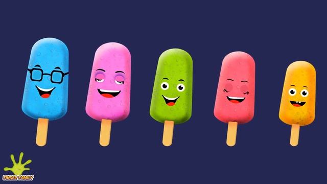 The Finger Family Ice Cream Family Nursery Rhyme | Ice Cream Finger Family Songs смотреть онлайн