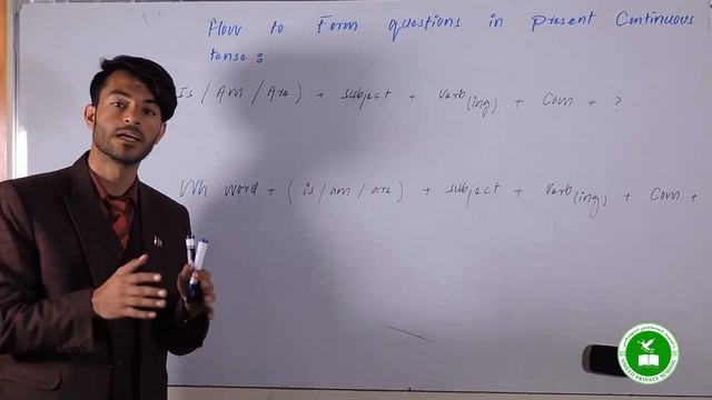 English, Present Continuous Tense @Omeed Private High School смотреть онлайн