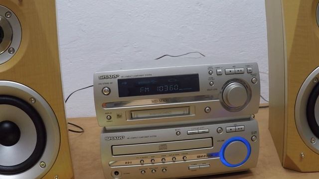 Минисистема Sharp MD-MX30H (MD, CD, Радио) смотреть онлайн