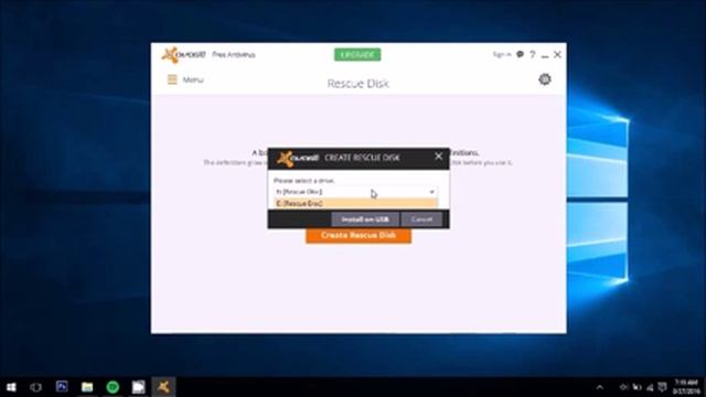 create avast rescue disk смотреть онлайн